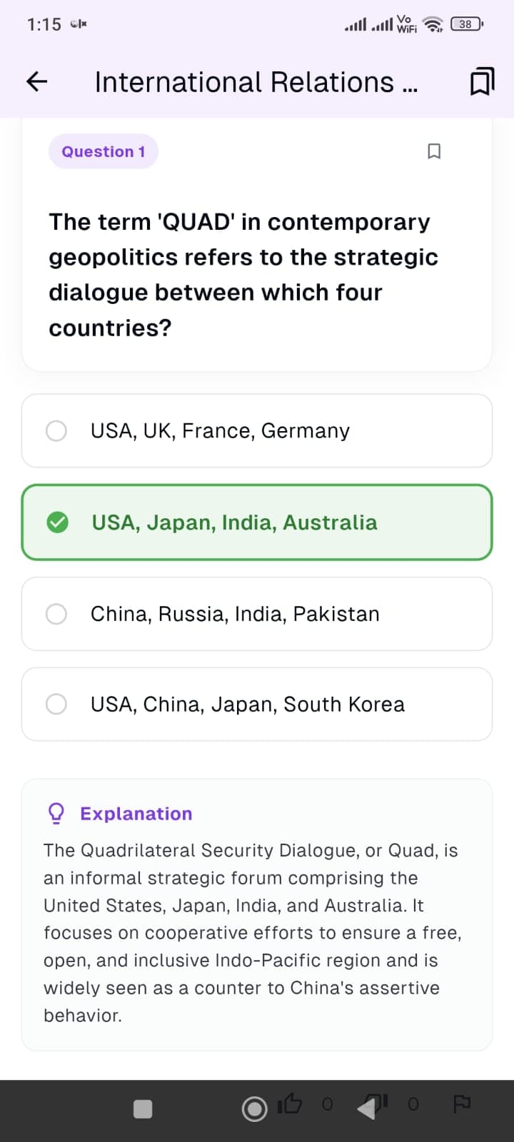Review Test Analytics